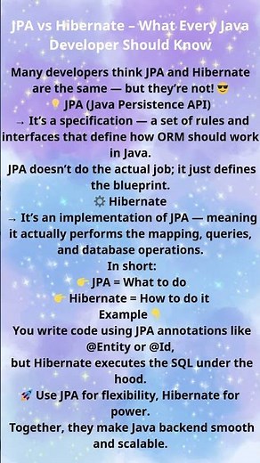JPA vs Hibernate – What Every Java Developer Should Know