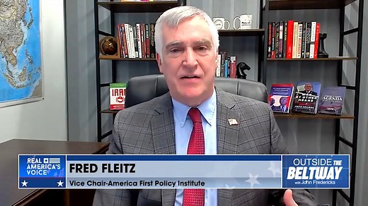 1.3K views · 62 reactions | "The prudent use of our military force is to keep us out of unnecessary wars." Fred Fleitz outlines America First Policy Institute's National Security Symposium and how they are creating an America-first approach to national security. Watch #OutsideTheBeltway LIVE, weekdays at 7 AM ET ➡️ https://bit.ly/plutorav | America's Voice News | Facebook