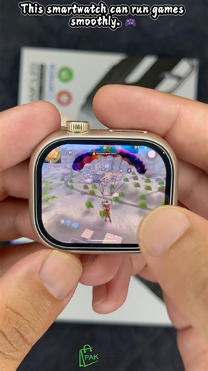 This Smartwatch Can Run Games Smoothly? #gamingwatch #freefire #mobilegaming