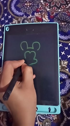 How to draw Micky Mouse face easily..