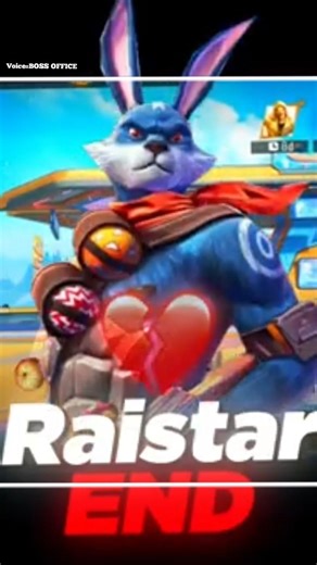 Raistar END By Garena #shorts#trending #freefire