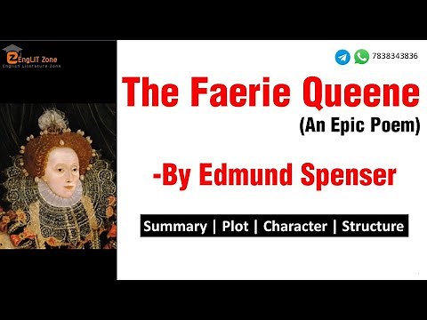 Edmund Spenser | The Faerie Queene | Introduction of an Epic Poem Faerie Queene | English Literature
