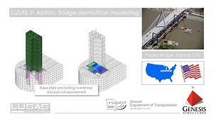 48K views · 70 reactions | Learn how LUSAS was used by Genesis Structures for deconstruction modelling of the Paseo Bridge in Kansas City, Missouri, USA. For more info on this project see: https://goo.gl/FcS9iz | LUSAS | Facebook