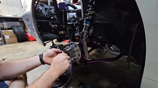 DRP Performance wheel bearing spacers and no drag seal install in my Strange Engineering brakes. - full length video | Matt Walter