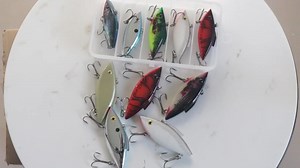 60mm12g Hard Artificial Fishing Vibe Pesca Wobbler Bass  Rattle VIB Bait  Fishing Hard Vib Plastic Lures