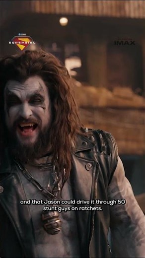 Lobo's motorcycle is IMAX-sized #Supergirl #FilmedForIMAX