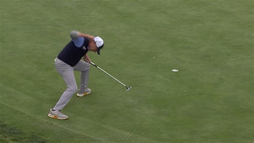 Doug Barron makes birdie on No. 18 to win PURE Insurance Championship