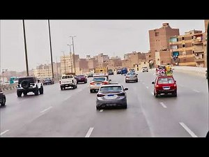 Crazy Traffic in Cairo! 🚗🌆 Non-Stop Action on the City Highway 🇪🇬 - 4K #cairo #egypt #city