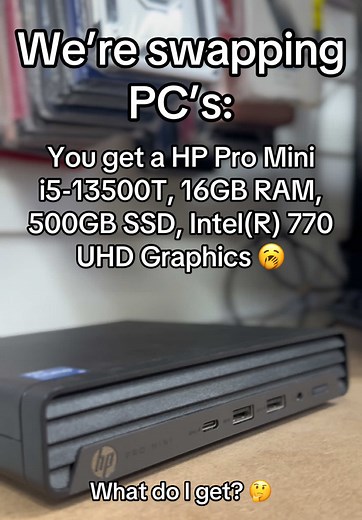 HP Pro Mini i5 PC Swap: Expecting a Downgrade? 🥱🔥