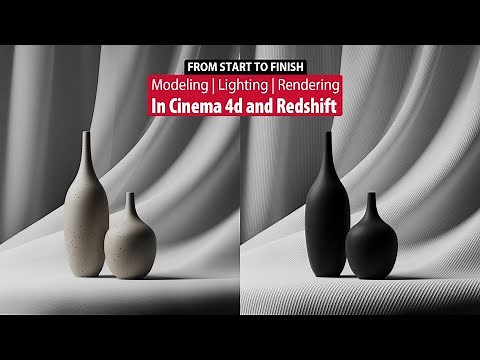 Cinema 4D + Redshift : Creating, Lighting and Rendering a Realistic Stage Scene | Tutorial #201