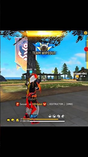 BR Ranked Push 1v4 Clutch | Unbelievable Comeback | Free Fire BR Ranked Highlights