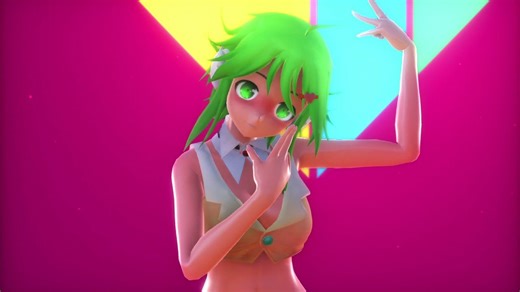 【MMD】GUMI Masked bitcH