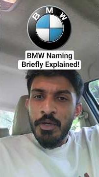 BMW Naming Briefly Explained! #carknowledge #bmw #bmwnames