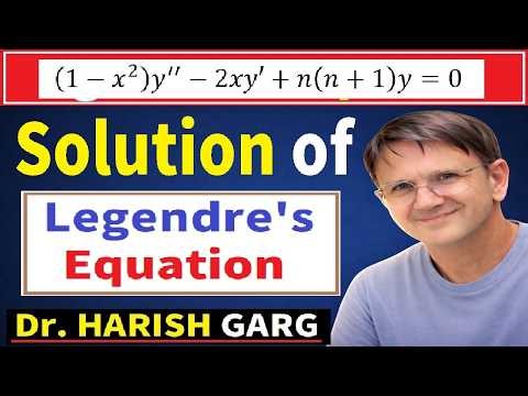 Solution of Legendre Equation | Legendre Polynomial