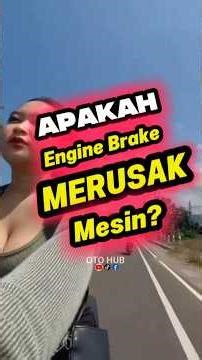 Engine Brake Merusak Mesin⁉️ #modifikasimotor