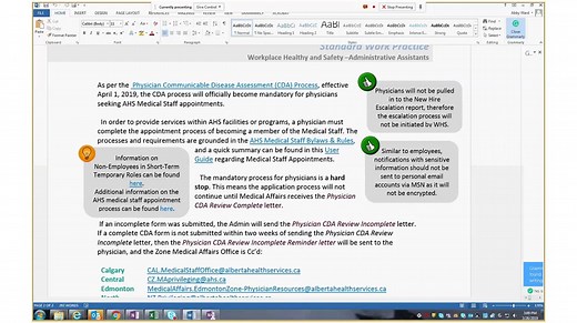 Physician CDA Process Orientation March 2019