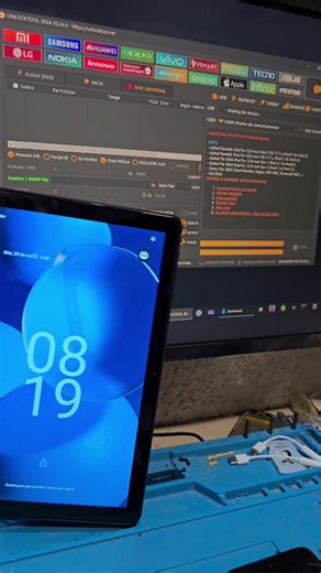 Desbloqueo de Tablet Vortex y Reparación de Celulares