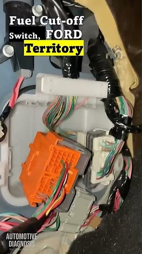 Fuel Cut-off Switch (Inertia Switch) location & Reset - Ford Territory