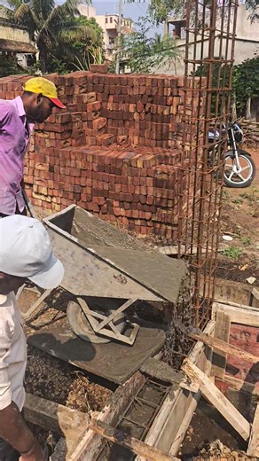 plinth Beam Concrete Casting Work