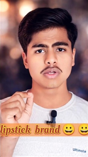 😀Is Brand Ne Ladke Se Hi Ade kra Liya ,💄😀#shorts#ytshorts#viral#trending#song#lipstick#status#love