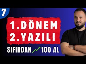 7th Grade Math 1st Term 2nd Written Exam - 2026 | GET 100 FROM ZERO!