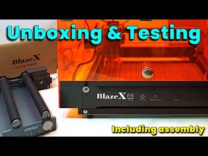#305 BlazeX M3 Unboxing & Testing | 10watt Laser Engraver | Detailed Assembly