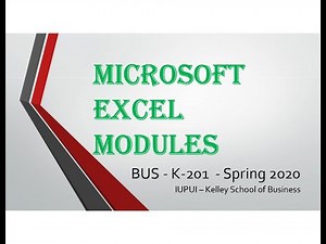 Excel 2016 Module 7 Part 4 Validation Rules - Simple - 1080p