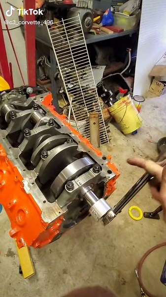 Powerful 496 Big Block Chevy Stroker for C3 Corvette Enthusiasts