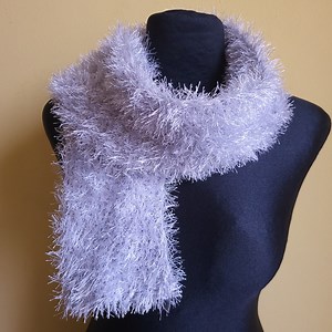 Fun Fur Scarf Y2K Fuzzy Scarf Hand Knit Boa - Etsy Australia