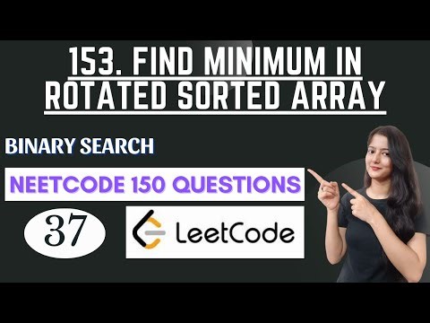 Find Minimum in Rotated Sorted Array || NEETCODE 150