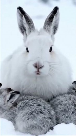 Arctic Hare | Life in the Frozen Wild 🐇❄️ | Births of the Wild 4K