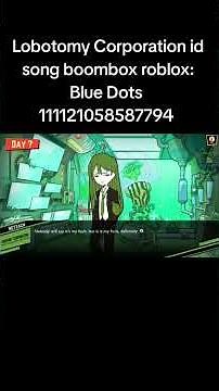 Lobotomy Corporation id song boombox roblox #роблокс #Blue #Dots #lobotomycorporation #boombox #song