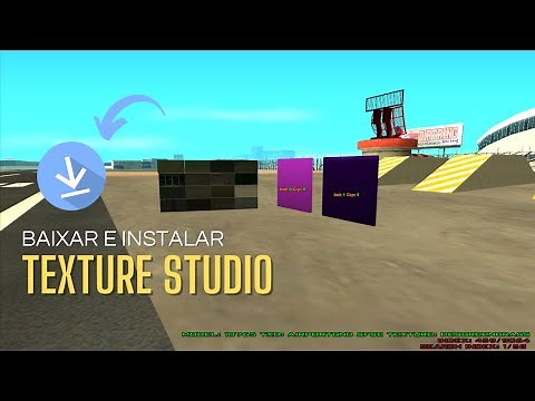 Como baixar e instalar o Texture Studio e as outras ferramentas de mapeações.