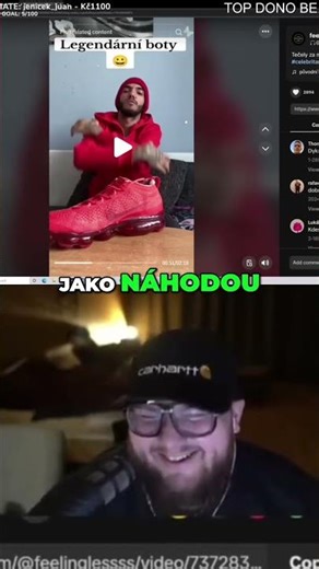 😹 #fattypillow #fatty #reakce #zabava #twitchczsk #czsktwitch #czskstream #cztwitch #vojtaneymar