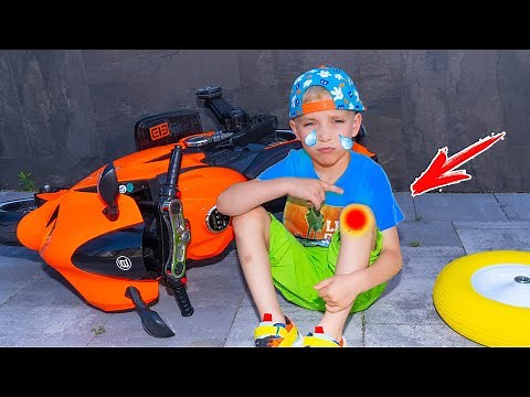 The Boo Boo Story from Tisha and Dania. НЕудачный ДЕНЬ...