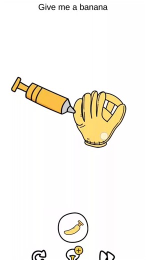 brain out level 100 give me a bananq