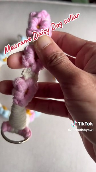 Hey y’all! Check out my new collection of these unique Macrame Daisy dog collars💕. To all the pet lovers out there, these cute pet collars are now available only in my Etsy store! Grab your favorite colors now! www.threadsbyawi.com #threadsbyawi #macrame #macramedogcollar #dogcollar #petcollar #petlover #catcollar #daisy #doglovers #loveforpets #petaccessories #doggifts #catlovers #macrameartist #handmadeaccessories #macramemaker #smallbusiness #handmadewithlove #petcollaraccessories #cutepets 