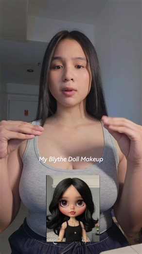 Blythe Doll Makeup Transformation Tutorial