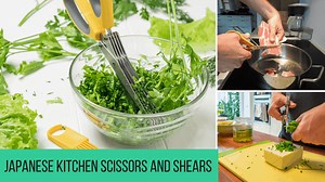 Japanese kitchen scissors and shears | Top 7 options reviewed  how to use them