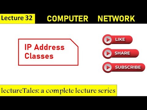 3.7 IP Address classes || Logical Addressing in computer Network, Host, network bits, subnet mask
