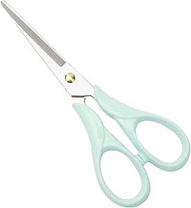 NatSumeBasics Mint Green Scissors 6.5'' Office Scissors All Purpose Scissors Professional Tailor Dressmaker Fabric Shears for School Office Home(Mint Green Scissors)
