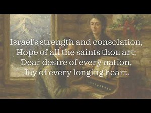 "Come thou long expected Jesus" by Charles Wesley. Gadsby Hymn 1054. Tune 'Stuttgart'.