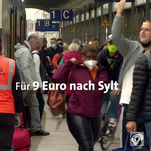 Alles ruhig auf Sylt. Der befürchtete, große Ansturm von Tagesgästen mit 9-Euro-Ticket ist bisher ausgeblieben. | tagesschau