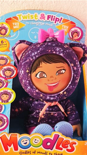 Moodles Moody Doll I Satisfying Unboxing #shortsfeed #toys #Satisfying #Unboxing