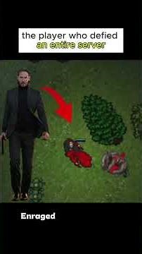 The player who battled against an entire server