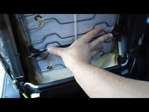 Subaru Outback broken lumbar support fix