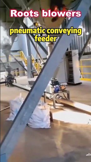 Roots Blower Pneumatic Conveying Feeder in Action | Efficient Material Feeding System