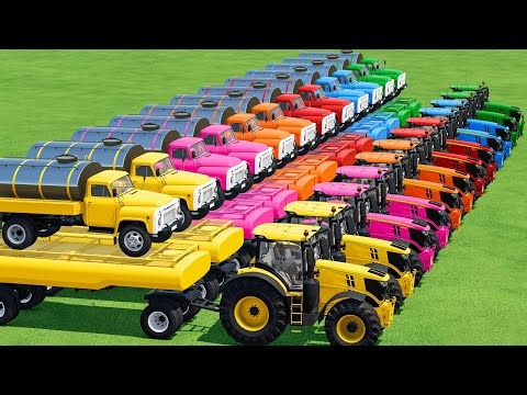 John Deere Tractor With New Tank & Small Trucks In Fs22 | Farming Simulator 22 |