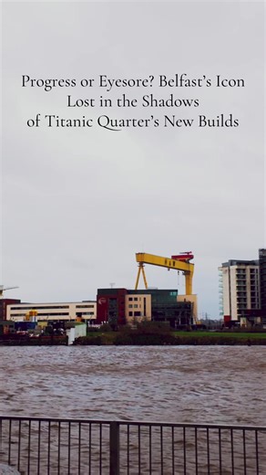 Progress or eyesore? 👀 These new Titanic Quarter buildings are nearly finished — but are they blocking one of Belfast’s most iconic views? #LoveBelfast #Belfast #TitanicQuarter #TitanicBelfast #BelfastViews