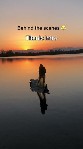 Titanic intro behind the scenes 😂 #titanicintro #behindthescenes #foryou #fyp #fypシ #viral